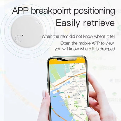 Mini GPS Locator Antilost Alarm Wallet Keychain Smart Tag Bluetooth-Compatible Tracer Keychain Dog Pet Child Tracker Key Finder